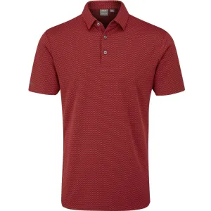 Steal The Fast Lane Choice Ping Halcyon Polo Shirt - Rich Red Multi