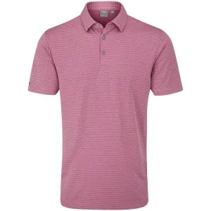 Ping Halcyon Polo Shirt - Wild Rose Multi Economical