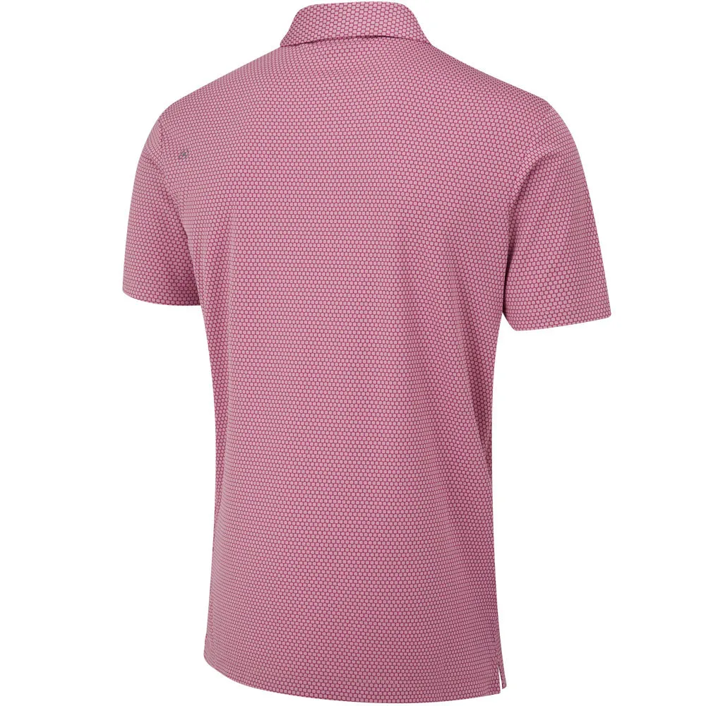 Budget Friendly Power Every Step Ping Halcyon Polo Shirt - Wild Rose Multi