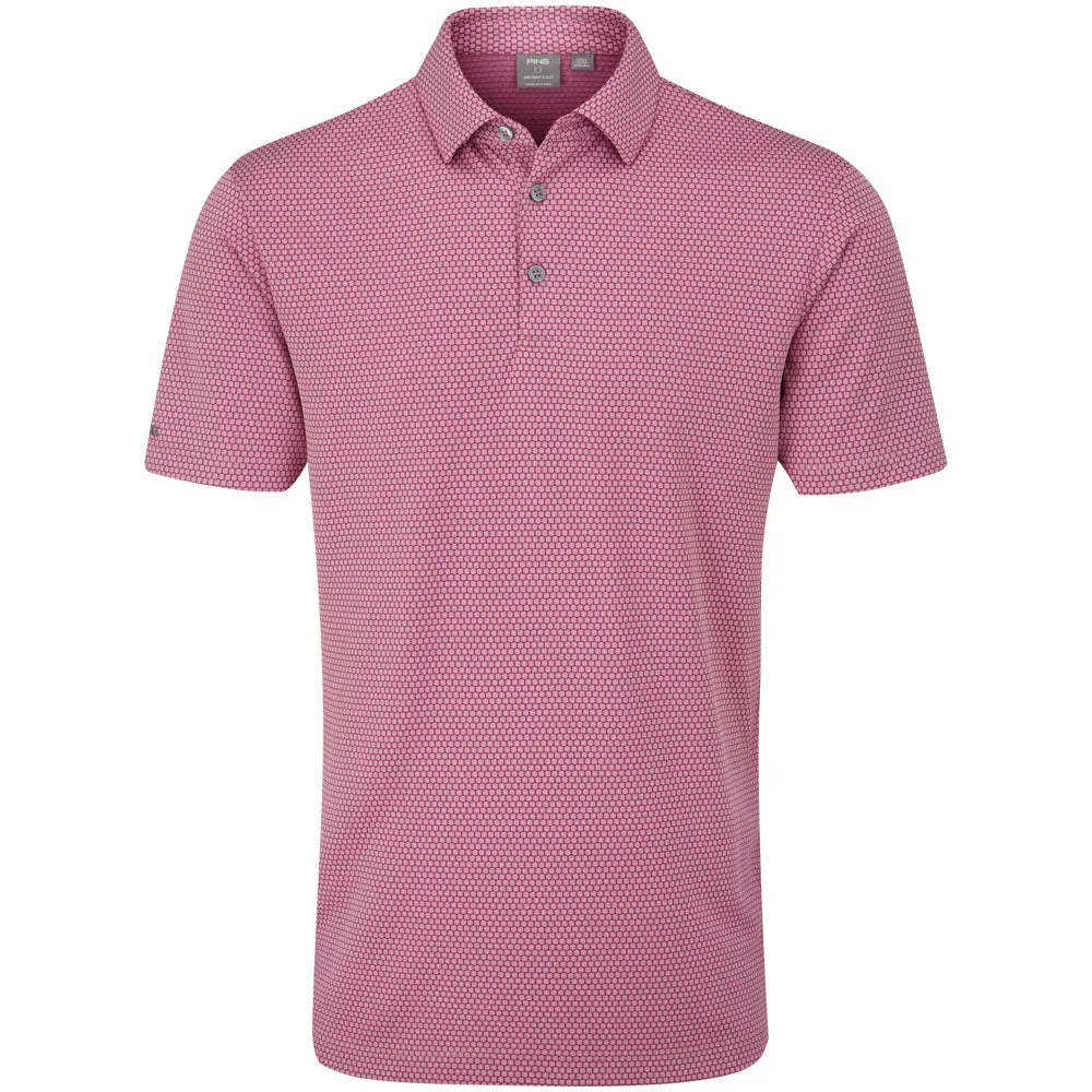 Ping Halcyon Polo Shirt - Wild Rose Multi Economical