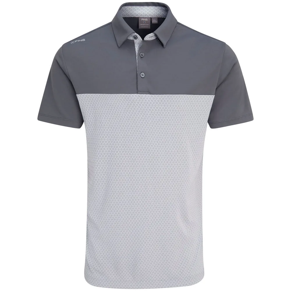 Ping Hall Polo Shirt - Rock/Grey Economical