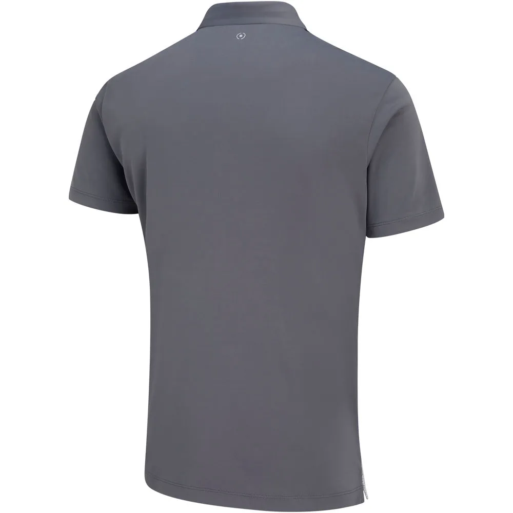 Ping Hall Polo Shirt - Rock/Grey Step into the Beat