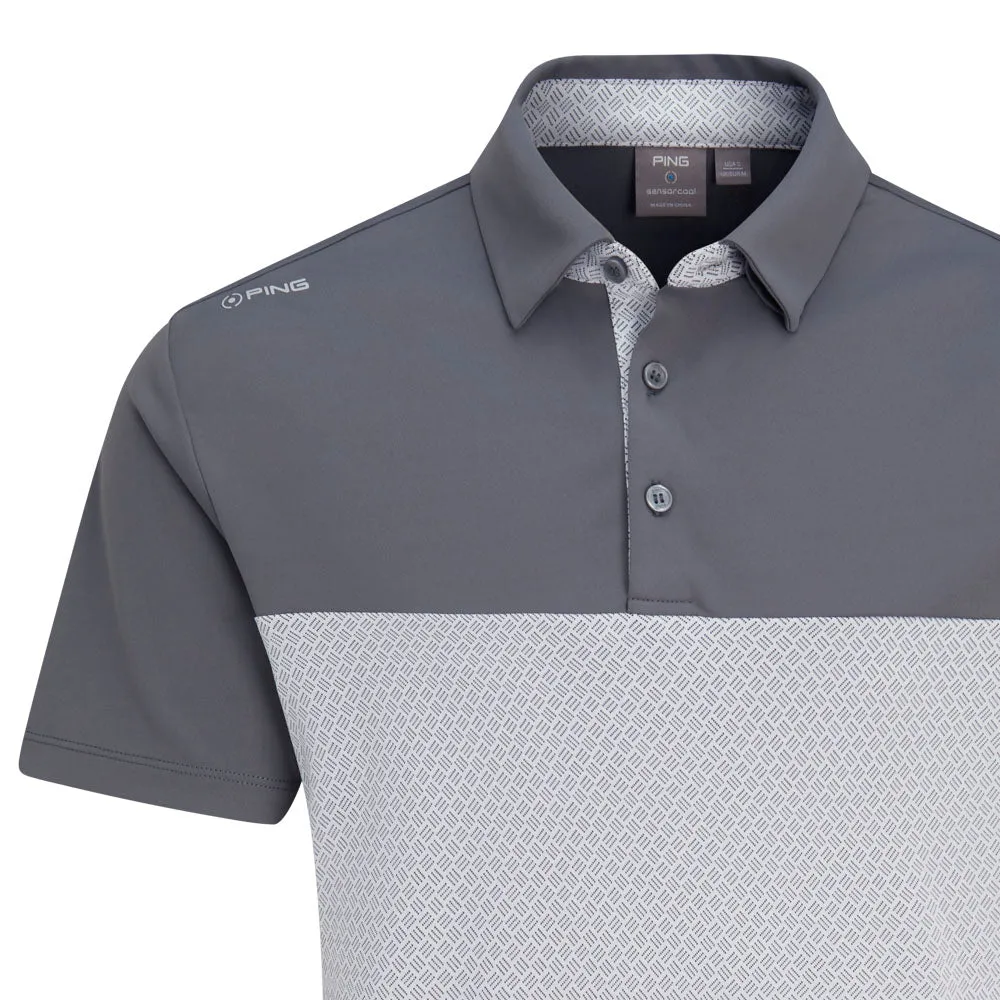 Ping Hall Polo Shirt - Rock/Grey Autumn Sale