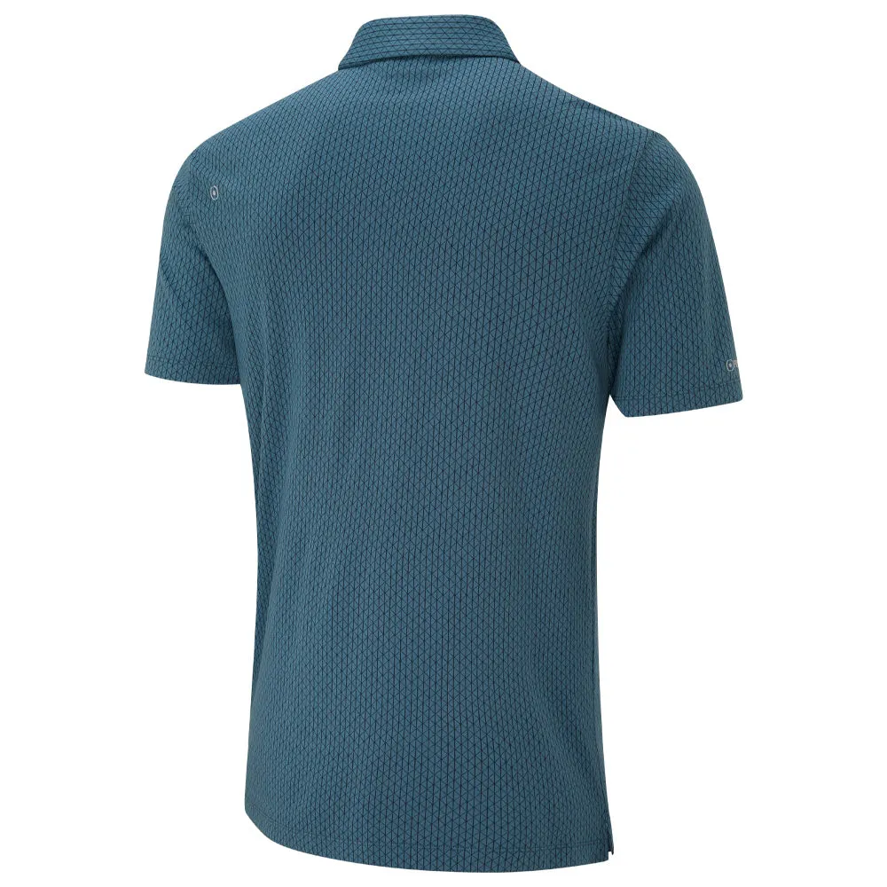 Ping Hershel Polo Shirt - Blue Fusion Multi Define Your Own Way