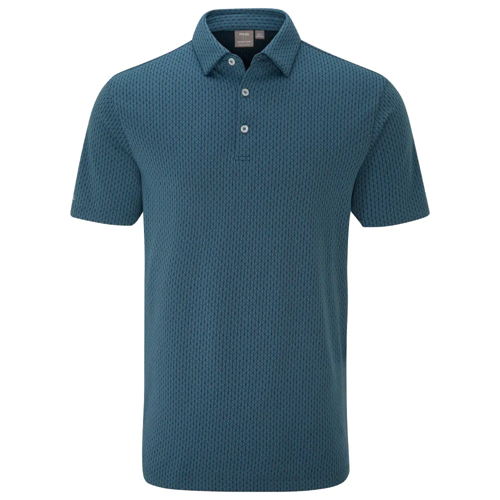 Ping Hershel Polo Shirt - Blue Fusion Multi Memorial Day Sale