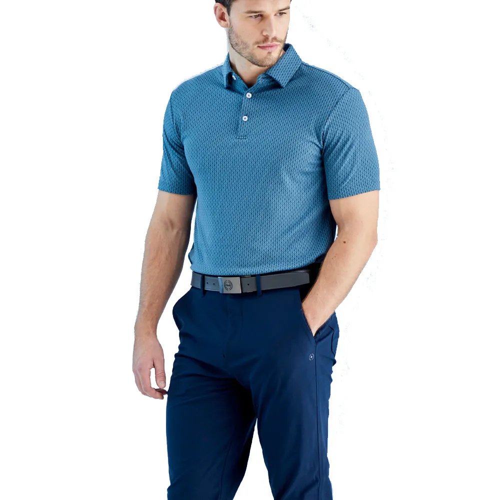 Built to Perform Ping Hershel Polo Shirt - Blue Fusion Multi