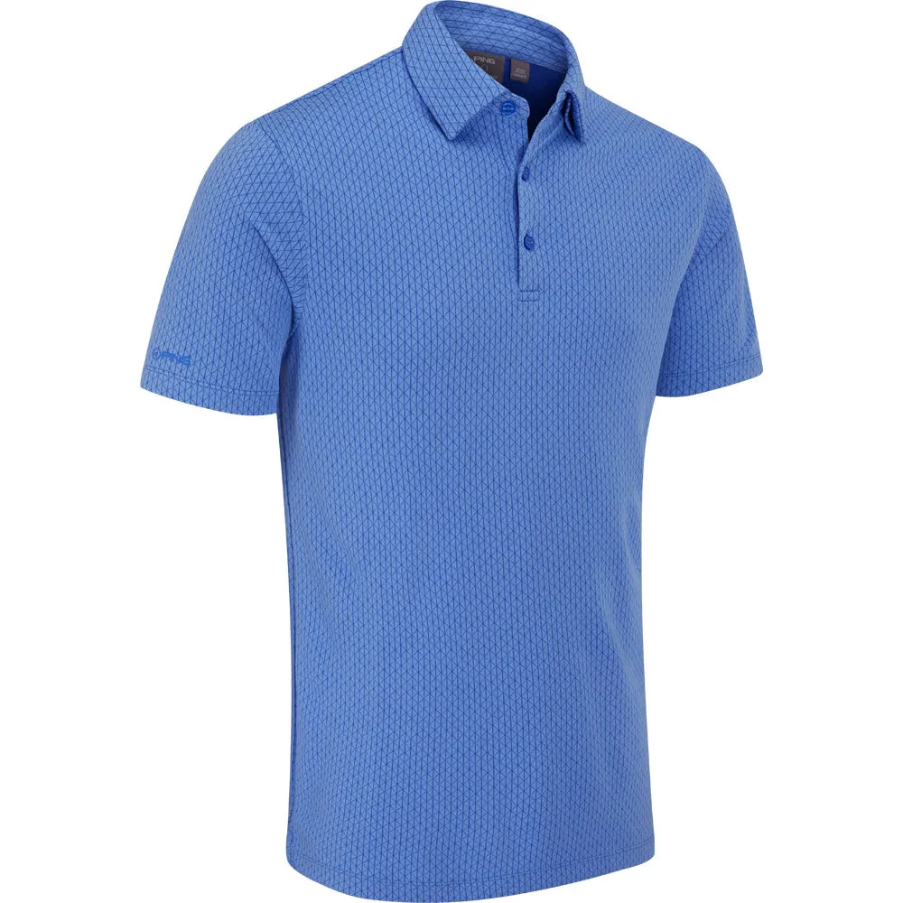 Valentine's Day Sale Make a Statement Ping Hershel Polo Shirt - Cornflower Blue Multi
