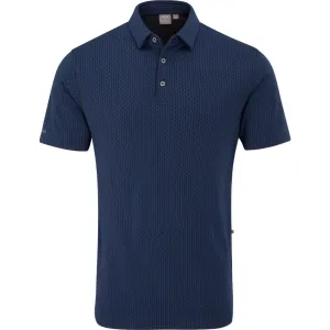 Ping Hershel Polo Shirt - Oxford Blue Multi Own the Moment
