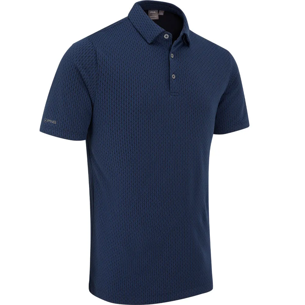 Ping Hershel Polo Shirt - Oxford Blue Multi President's Day Sale Holiday Sale