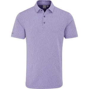 Ping Hershel Polo Shirt - Purple Ash Multi Make a Statement
