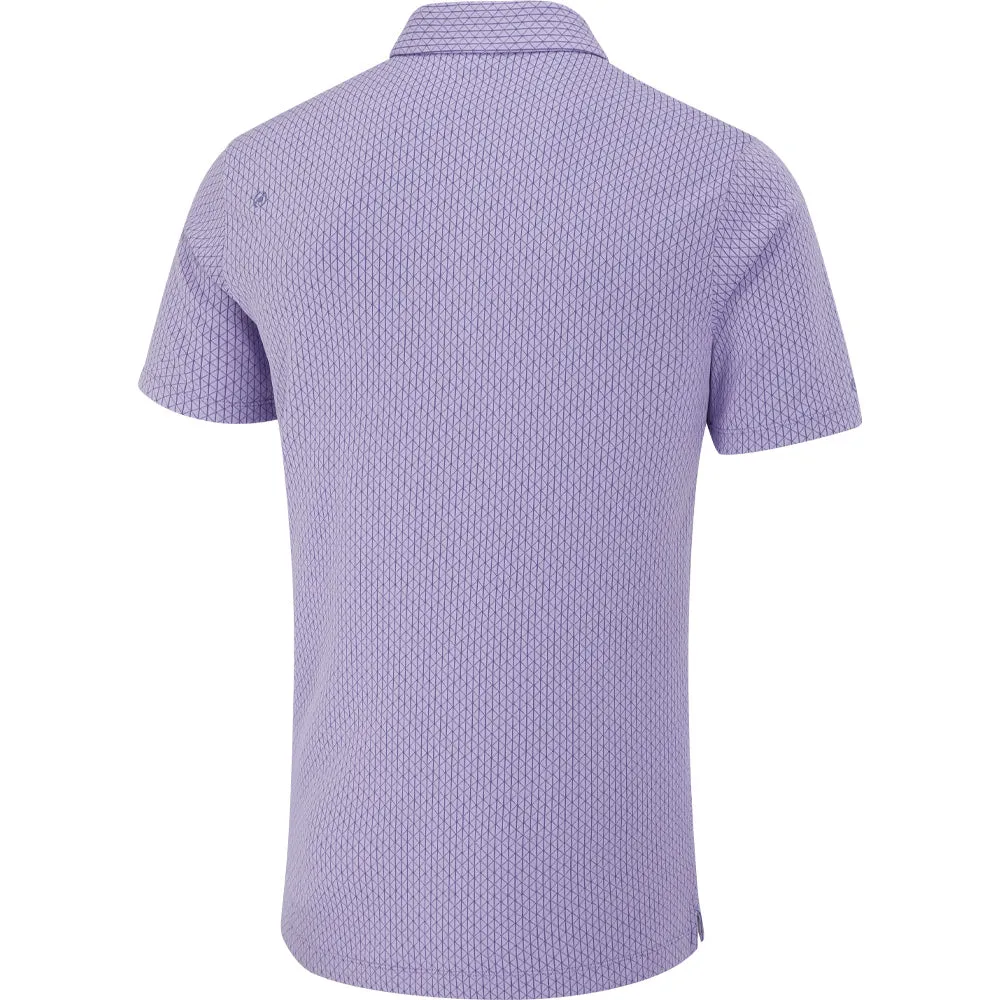 Ping Hershel Polo Shirt - Purple Ash Multi Spring Sale Born to Stand Out
