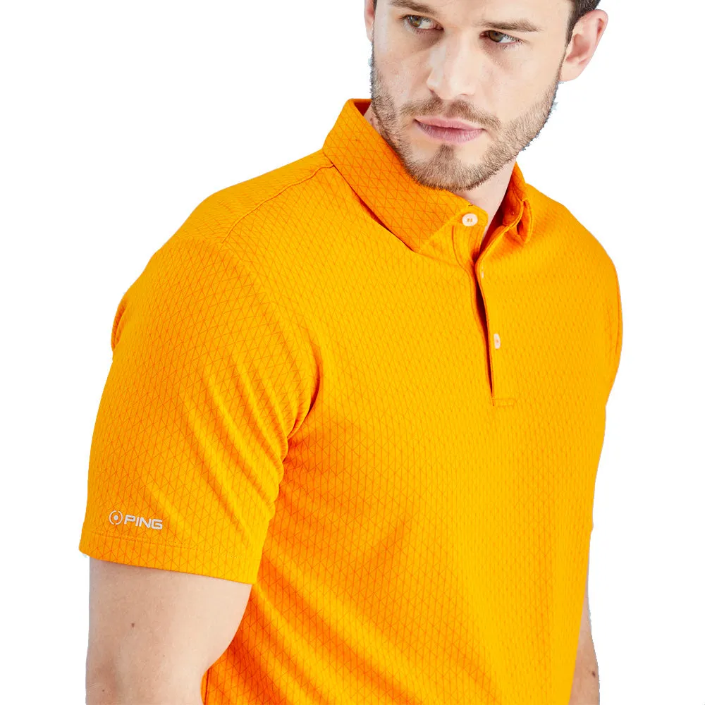 Define Your Own Way Redefine Classic Ping Hershel Polo Shirt - Sunburst Multi