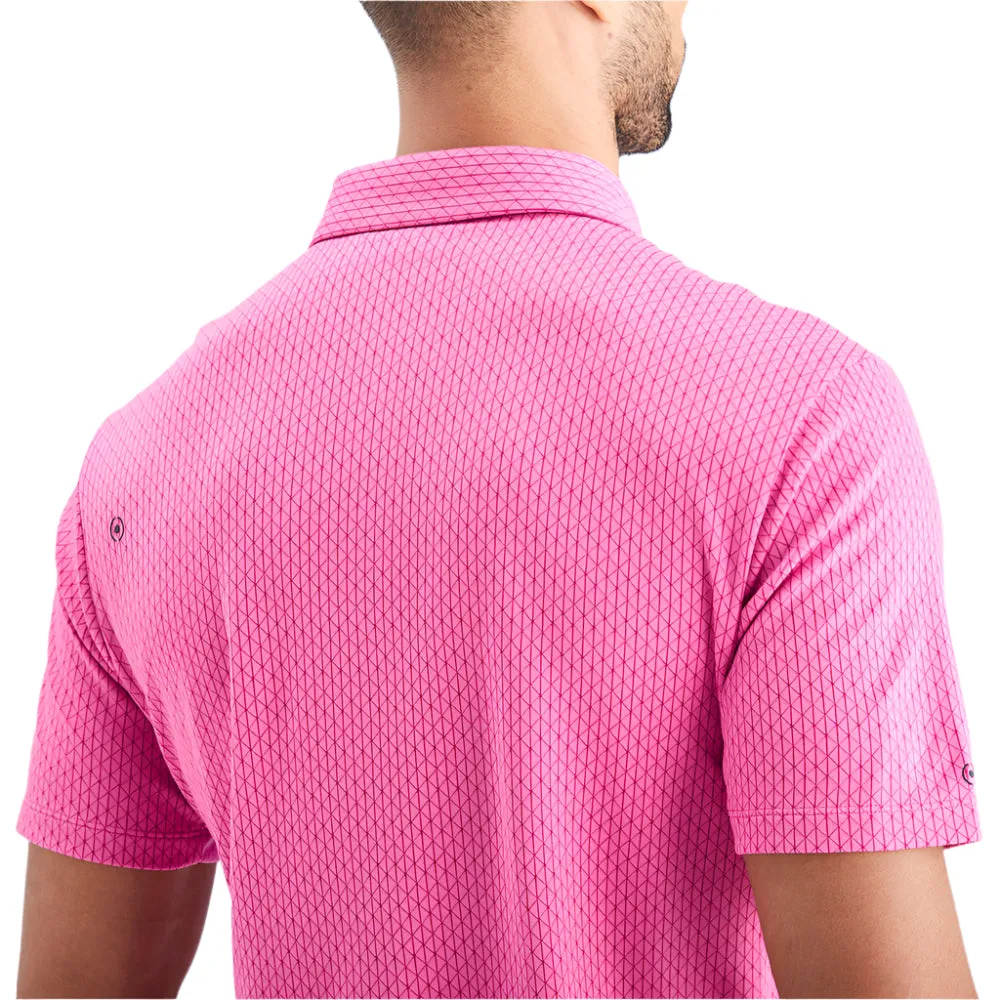 Economical Dare to Lead Ping Hershel Polo Shirt - Ultra Pink Multi