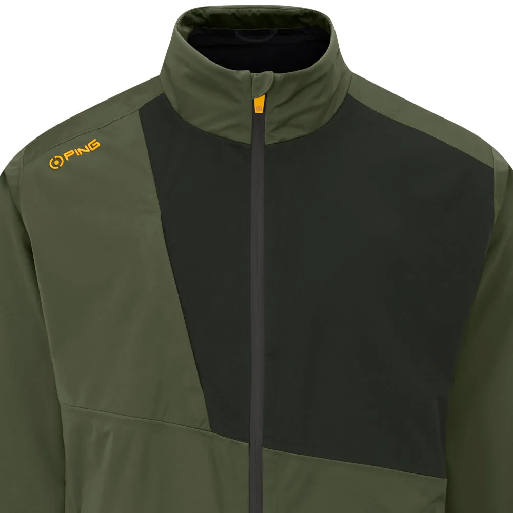Built to Move You Chase What Moves You Ping Impervious Waterproof Jacket - Dark Olive/Black