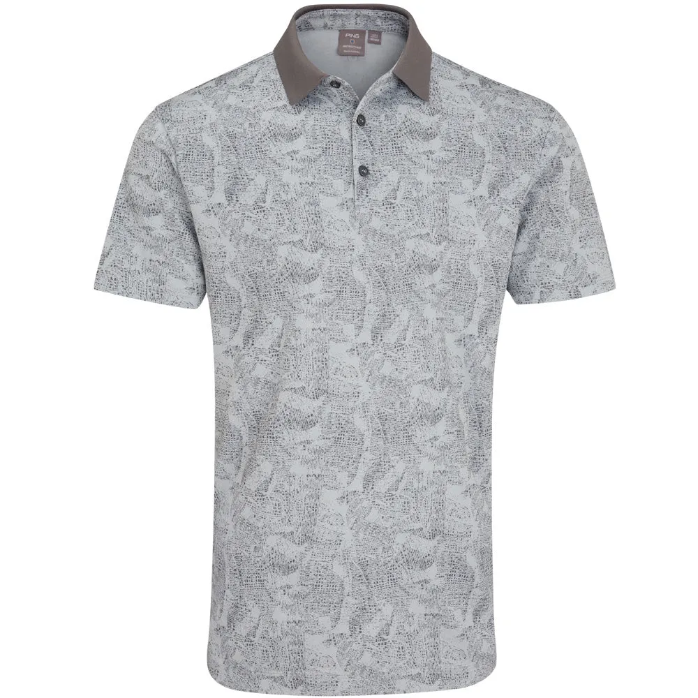 Ping Jared Polo Shirt - Pearl Grey/Rock Redefine Classic