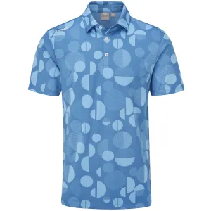 Loud Looks, Smooth Moves Ping Jay Sensorcool Polo Shirt - Danube