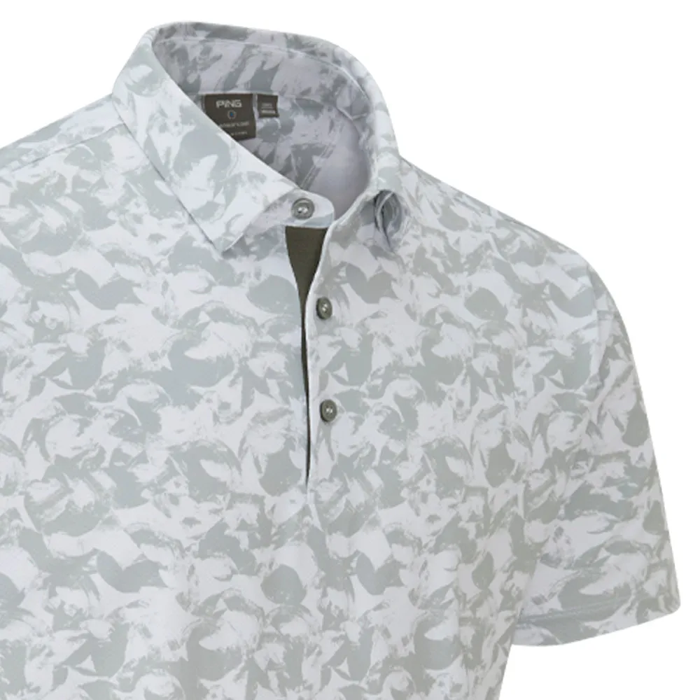 Gear Up and Go Not for the Ordinary Ping Julian Polo Shirt - Silver Multi