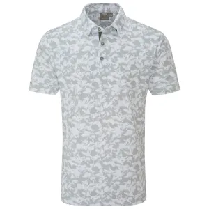 Ping Julian Polo Shirt - Silver Multi Own the Vibe