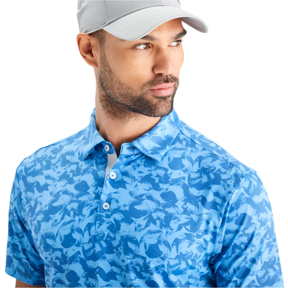 Ping Julian Polo Shirt - Tidal Blue Multi Holiday Sale No Limits, Just Style
