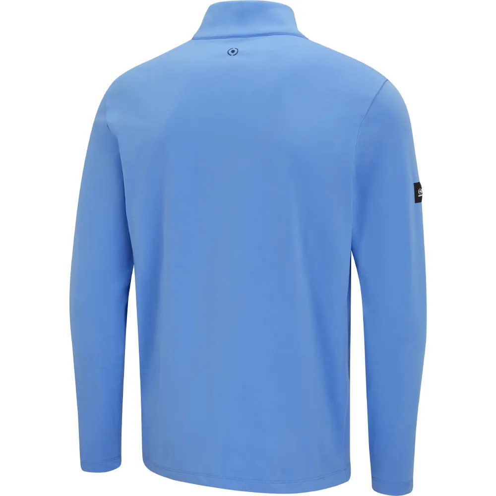 Move Like You Mean It Dress from the Feet Up Ping Keeton 1/2 Zip Mid Layer  - Cornflower Blue/Navy