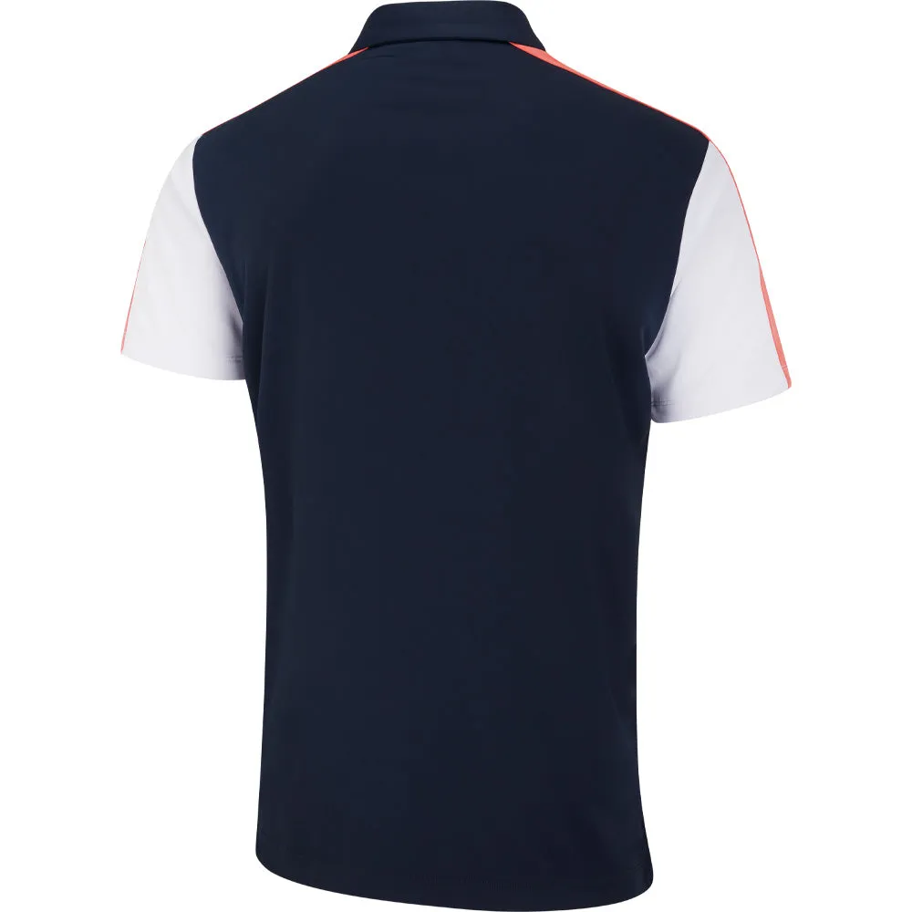Ping Kelly Polo Shirt - Navy Multi The Fast Lane Choice Walk Tall