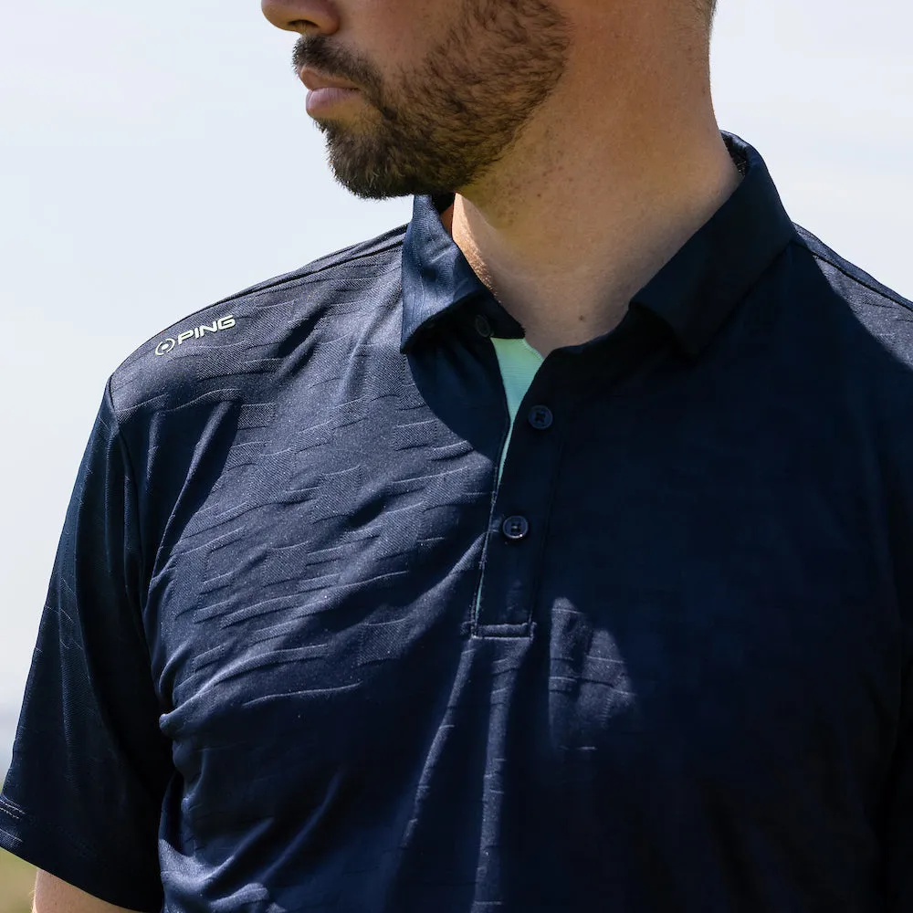 Built to Move You Ping Kenan Polo Shirt - Navy