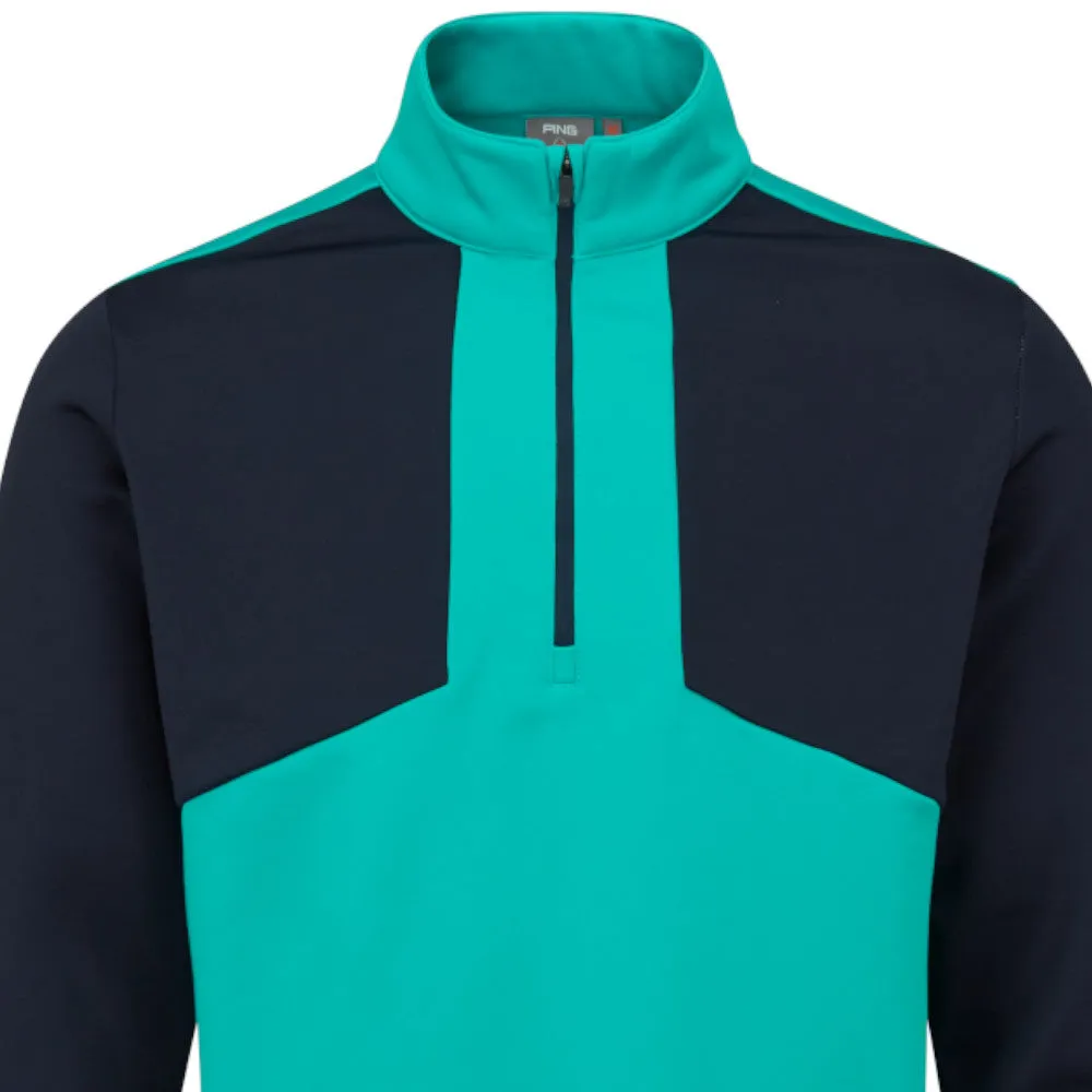 Ping Keon 1/2 Zip Pullover - Ceramic/Navy Clearance Sale Valentine's Day Sale
