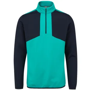 Ping Keon 1/2 Zip Pullover - Ceramic/Navy Unapologetically You Be Unstoppable