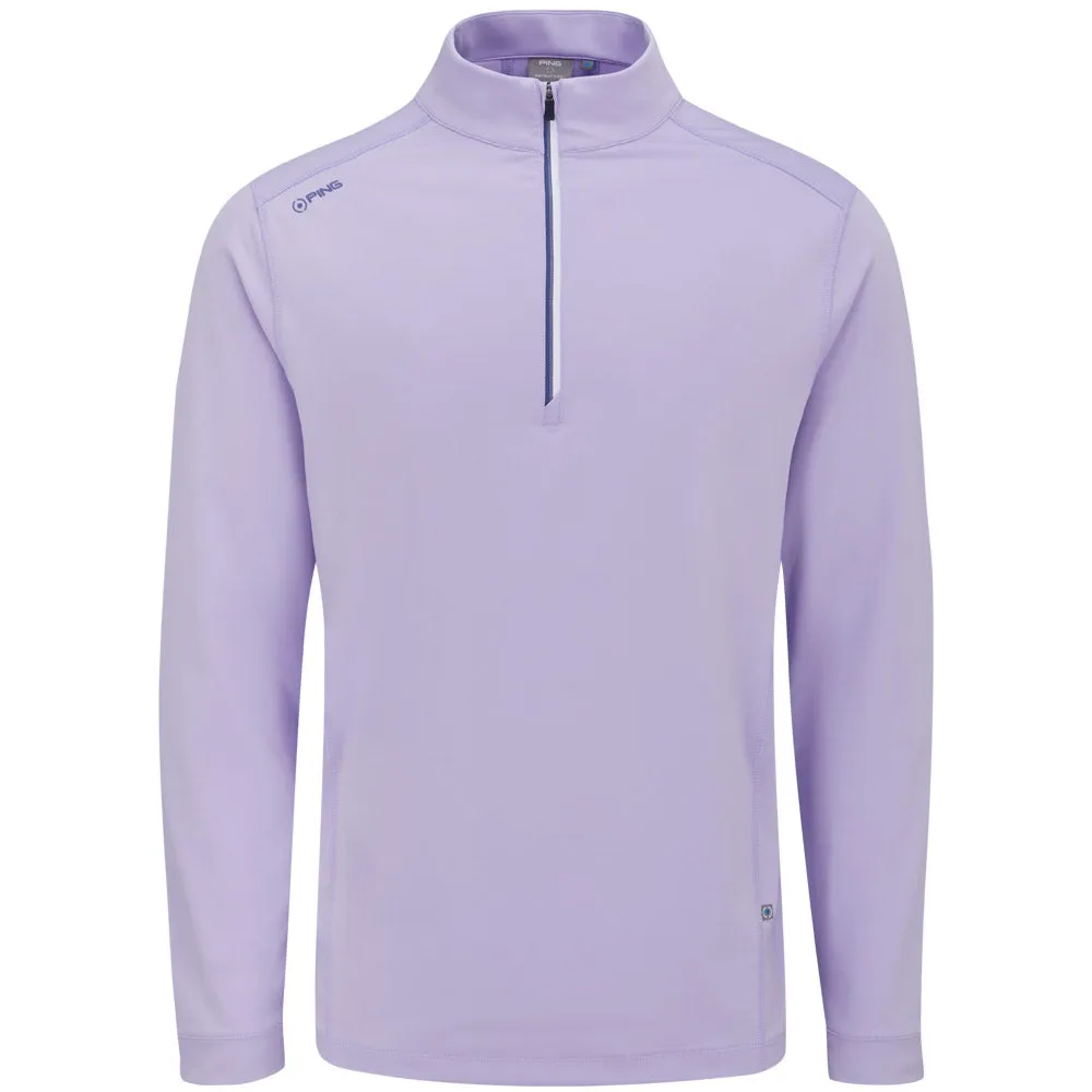 Biggest Sale of the Year Budget Friendly Ping Latham 1/2 Zip Mid Layer  - Purple Ash