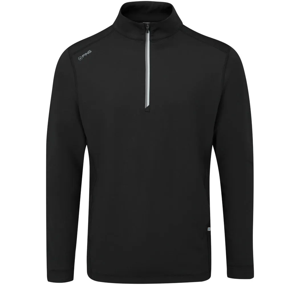 Ping Latham 1/2 Zip Pullover - Black Game-Changer Footwear