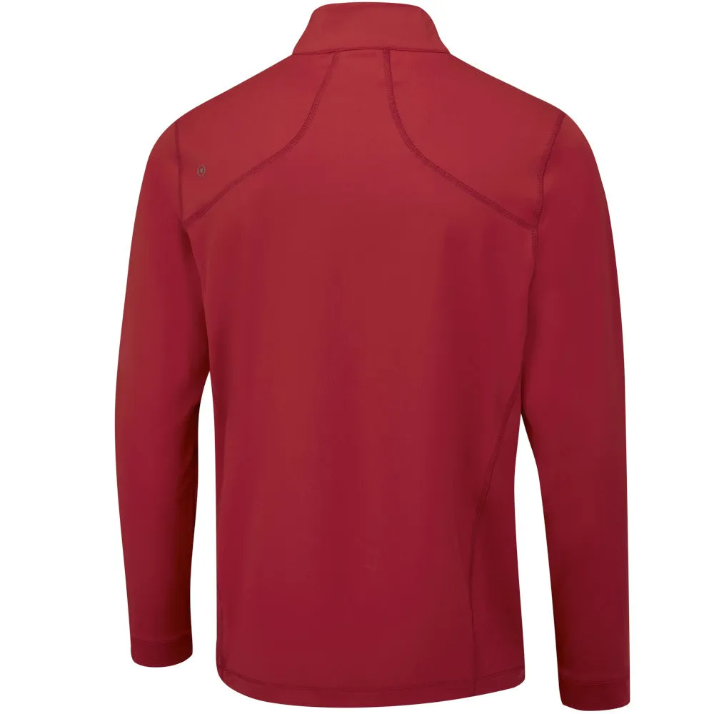 Footwear for the Fearless Own the Vibe Ping Latham 1/2 Zip Pullover - Rich Red