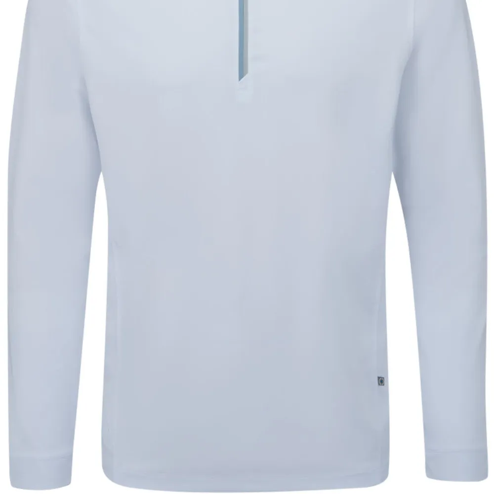 Dress from the Feet Up Rise Every Time Ping Latham 1/2 Zip Pullover - White