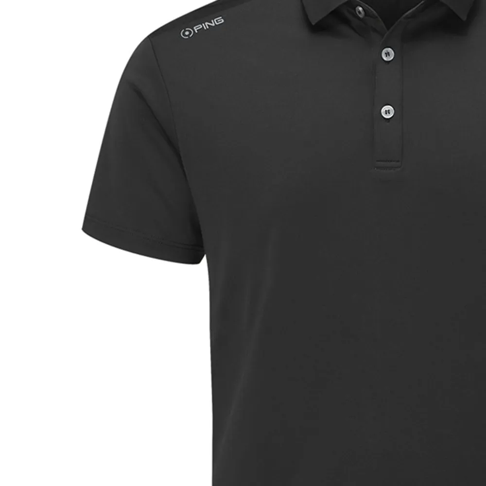 Ping Lindum Polo Shirt - Black Fuel Your Fire Step Out Boldly
