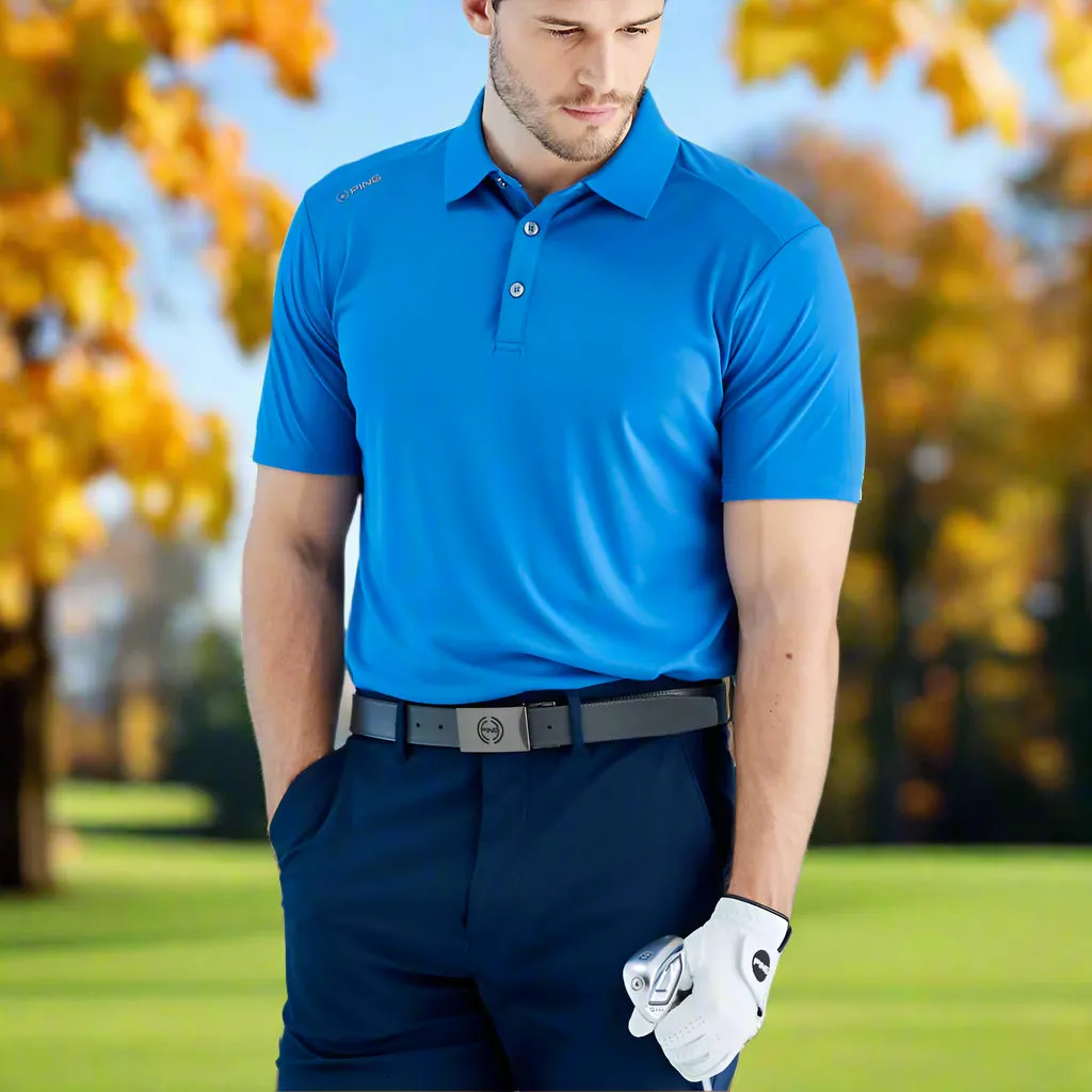Black Friday Sale Great Value Ping Lindum Polo Shirt - Tidal Blue