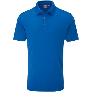 Stay in Motion Ping Lindum Polo Shirt - Tidal Blue