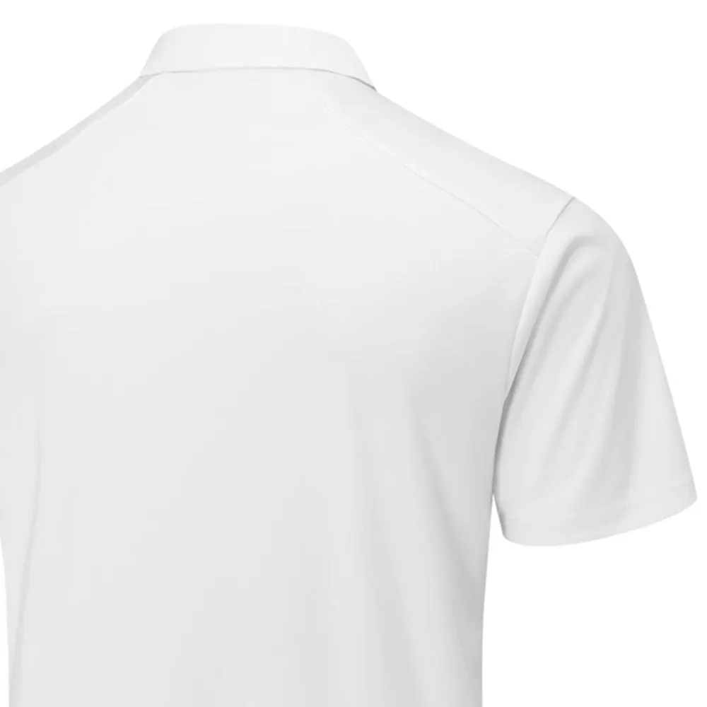 Ping Lindum Polo Shirt - White Economical Walk with Purpose