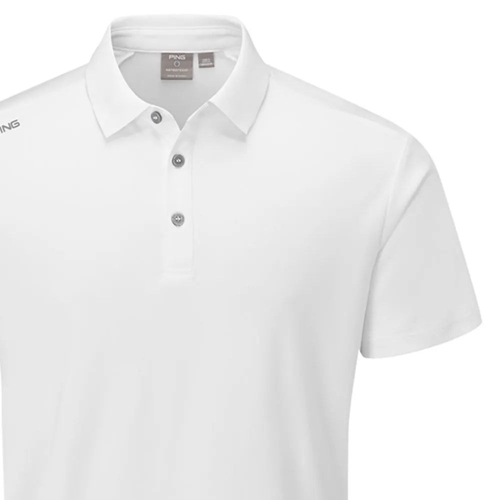 Ping Lindum Polo Shirt - White Not for the Ordinary Performance Unleashed