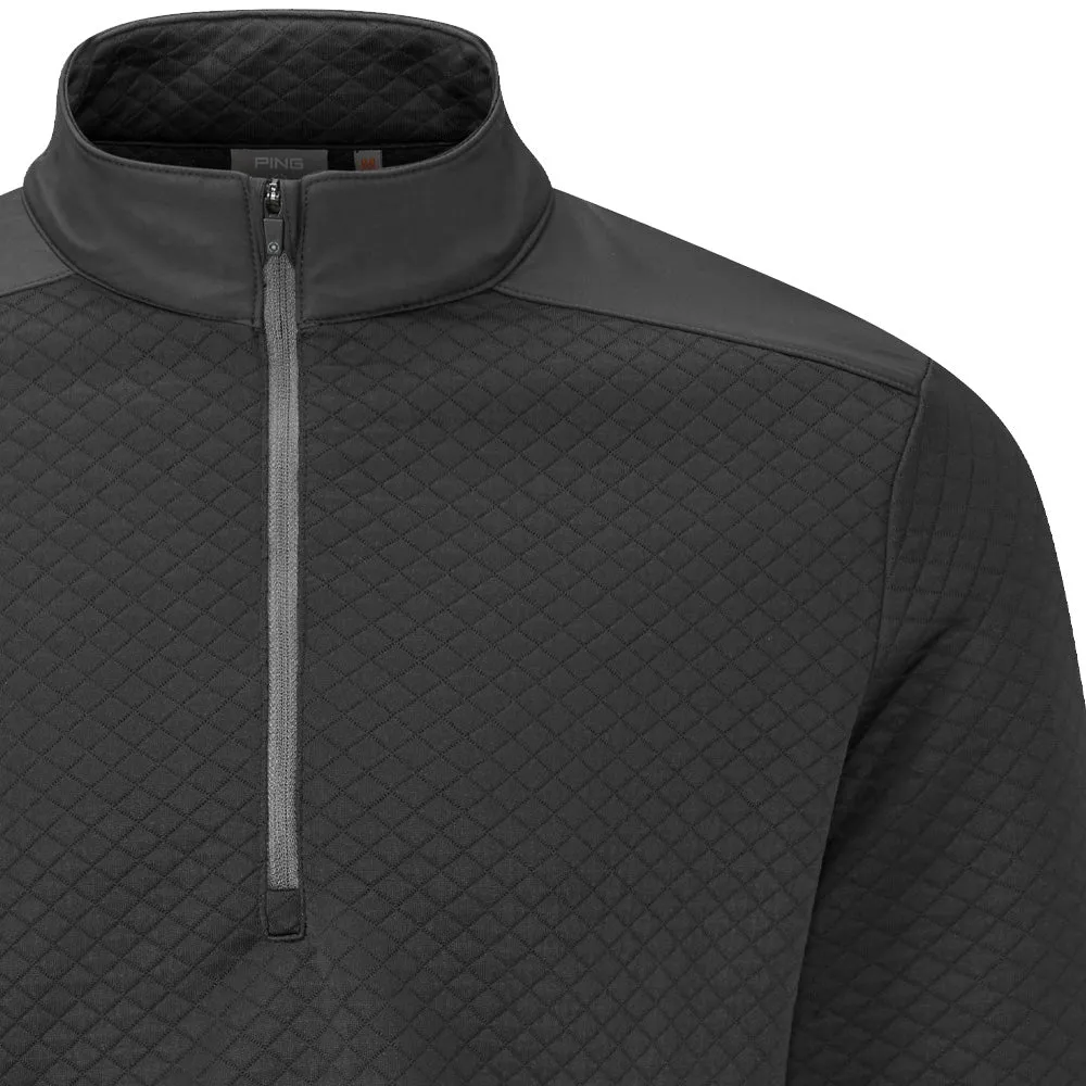 Ping Marshall 1/2 Zip Pullover - Black Christmas Eve Sale