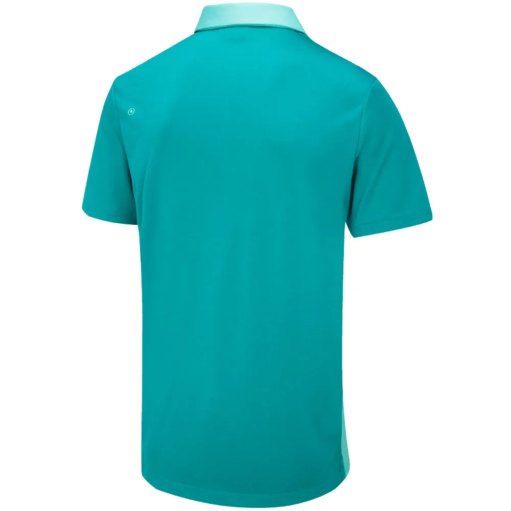 Ping Morten Sensorcool Polo Shirt - Aquarius/Everglade Gear Up and Go