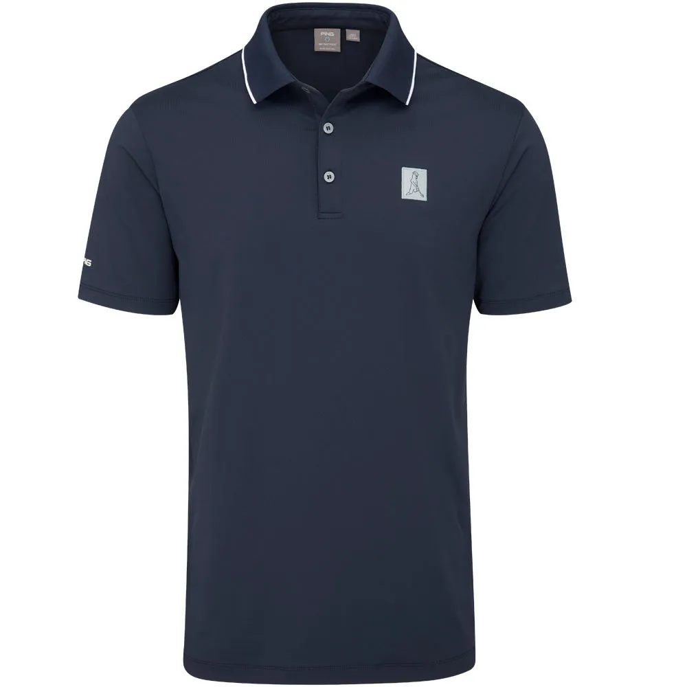 Ping Mr. Ping Ii Polo Shirt - Navy Exclusive Deal