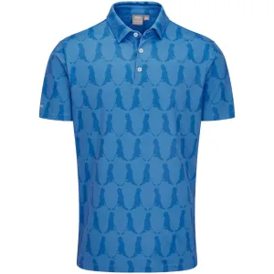 Biggest Sale of the Year Own the Streets Ping Mr. Ping Printed Polo Shirt - Blue Multi