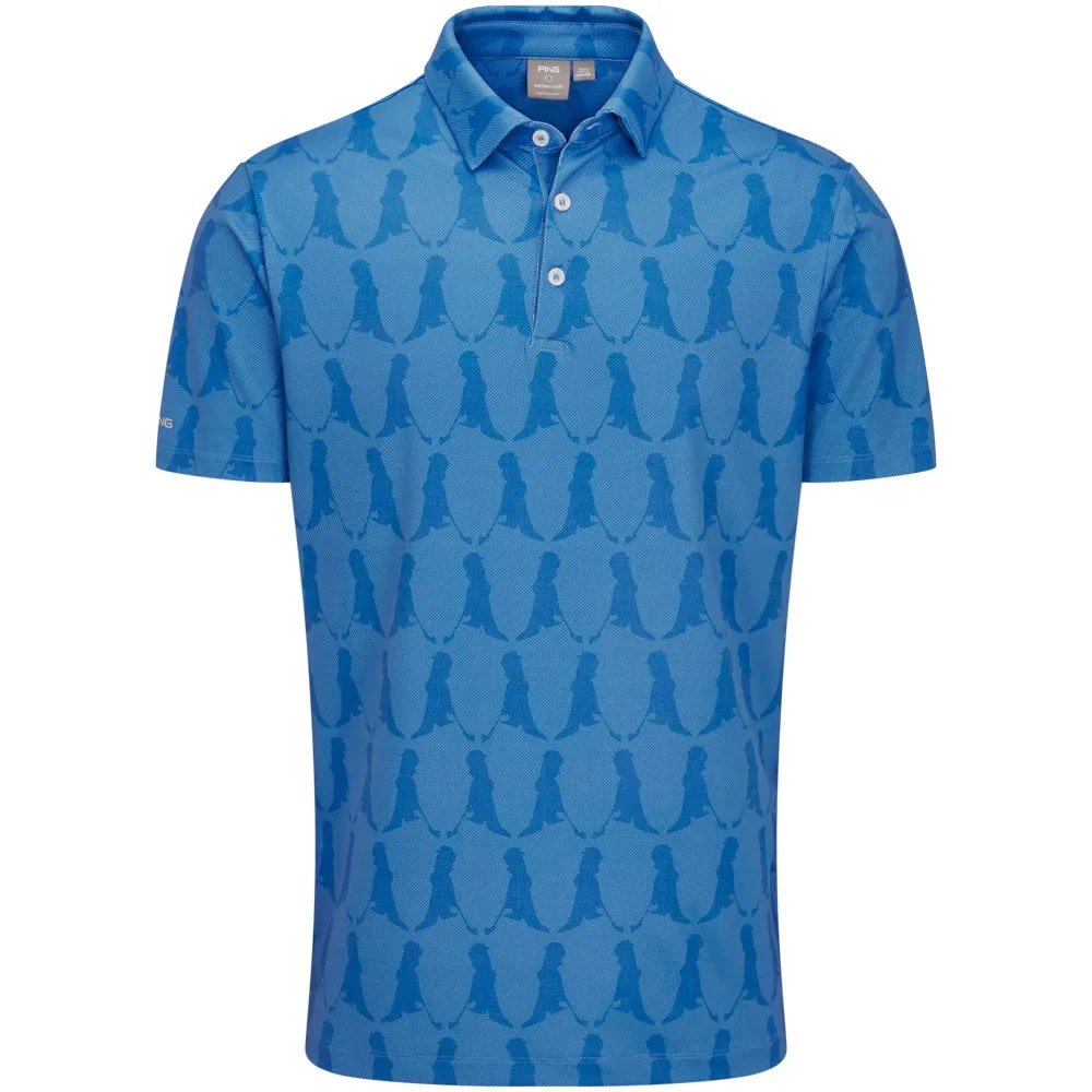 Biggest Sale of the Year Own the Streets Ping Mr. Ping Printed Polo Shirt - Blue Multi