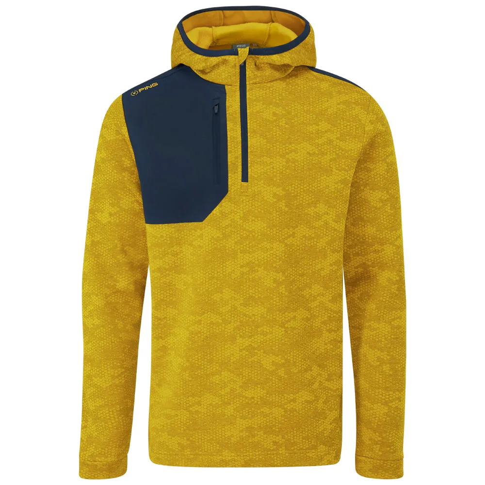 Christmas Eve Sale Empower Your Journey Ping Nexa 1/4 Zip Pullover - Sulphur/Navy