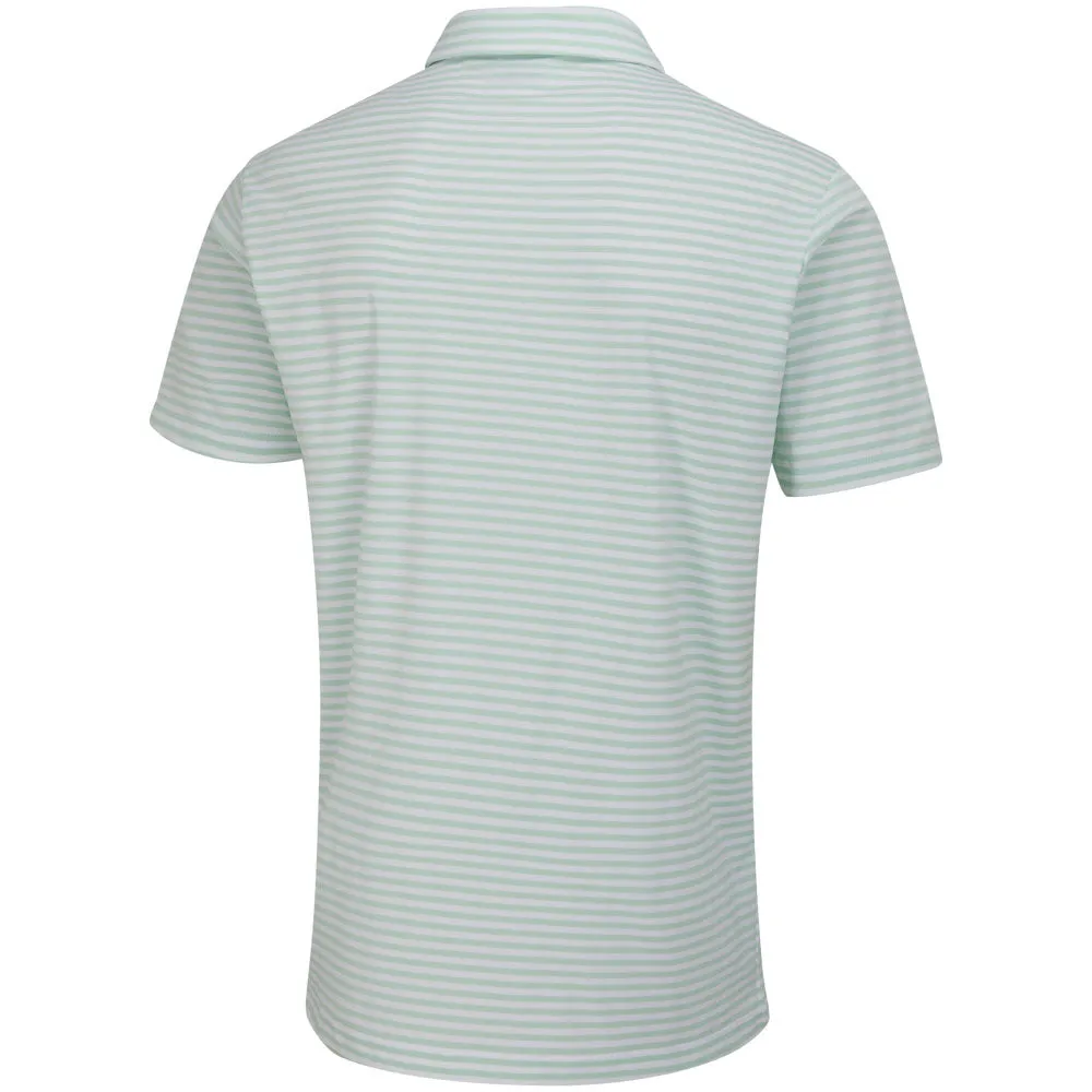 Ping Owain Polo Shirt - Misty Green/White Deal Of The Century Big Savings
