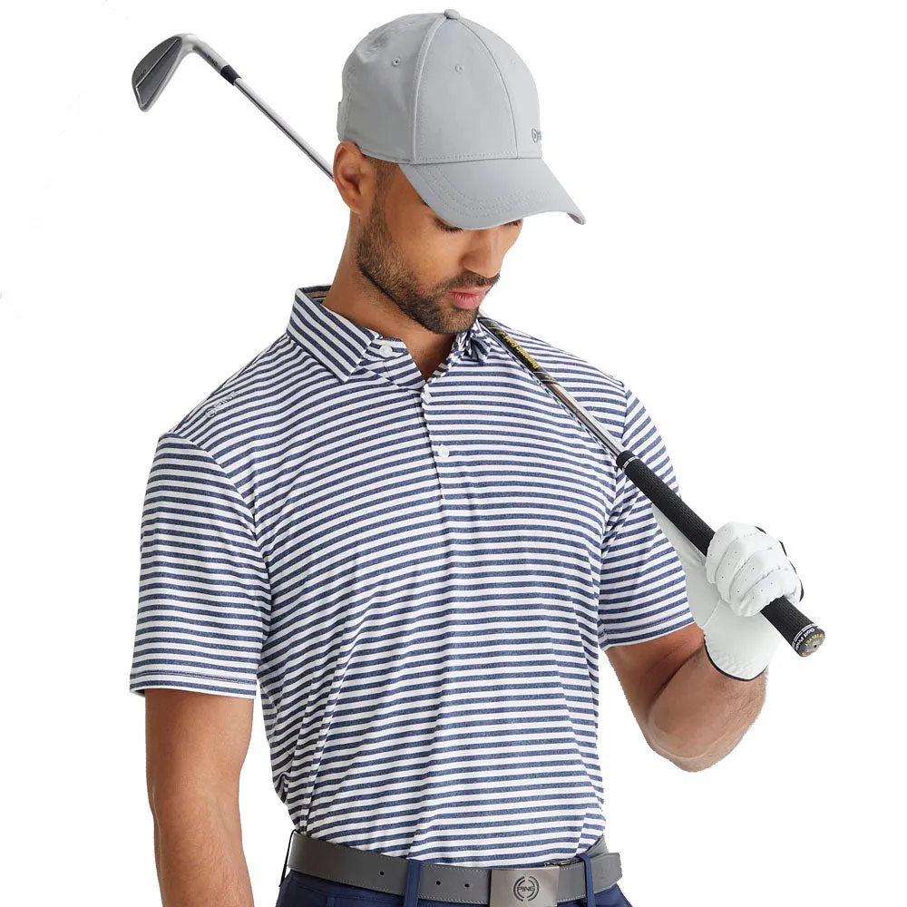 Ping Owain Polo Shirt - Navy/White Deal Of The Century