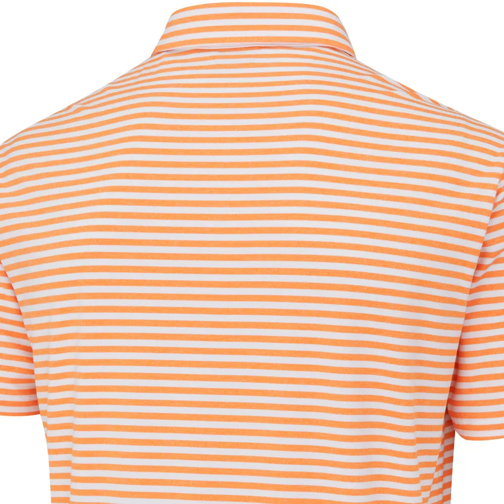 No Limits, Just Style Ping Owain Polo Shirt - Tangerine/White