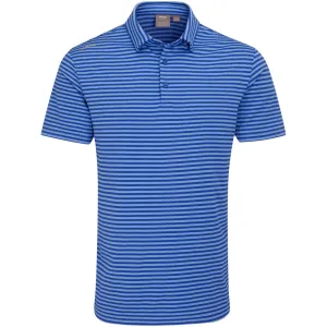 Ping Owain Polo Shirt - Ultra Blue/Cornflower Blue Christmas Eve Sale