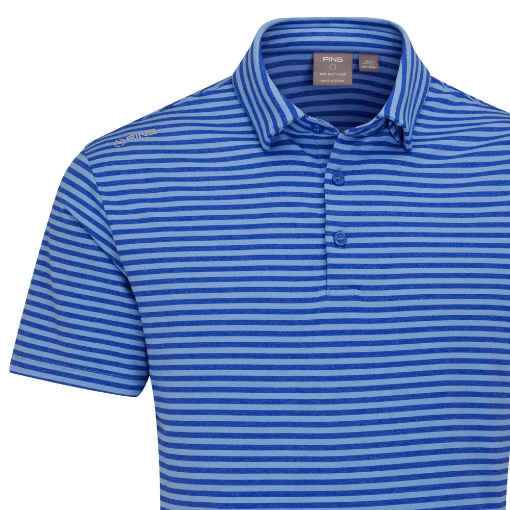 Ping Owain Polo Shirt - Ultra Blue/Cornflower Blue Independence Day Sale