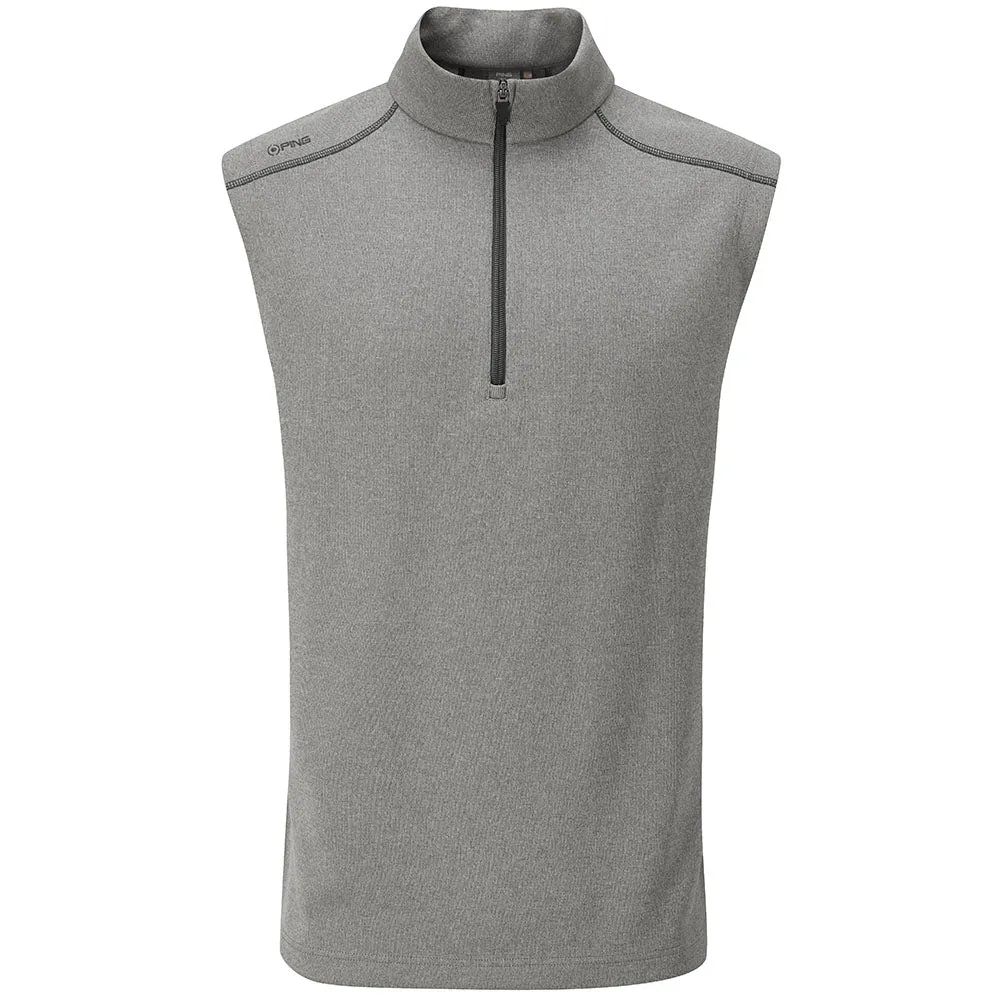 Ping Ramsey 1/2 Zip Gilet - Ash Marl Deal Of The Century