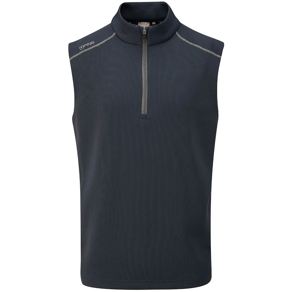 Ping Ramsey 1/2 Zip Gilet - Navy Valentine's Day Sale